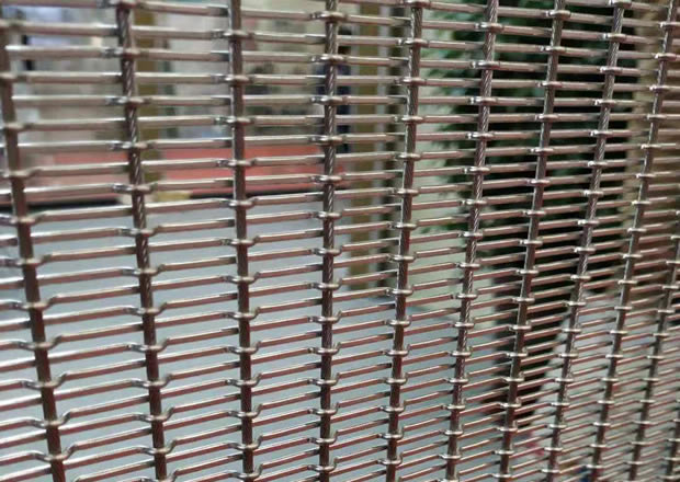 Crimped wire mesh