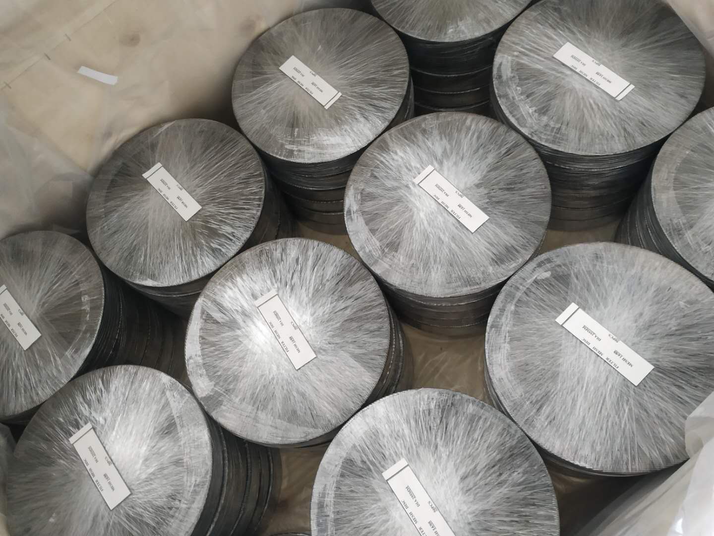 wire mesh filter discs packing