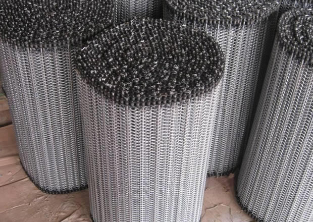 Sprial rod chain driven belt